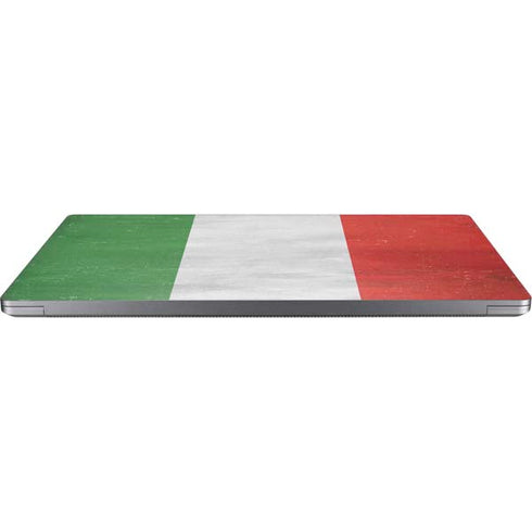 Italy Flag Distressed Universal Laptop 16.6in (13.4 x 9.7in) Skin